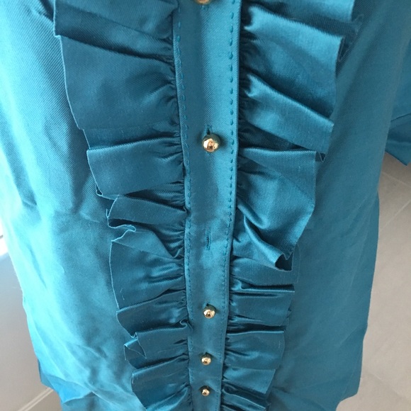 Kate Spade ♠️ Ruffle Dress 👗 - Picture 2 of 8